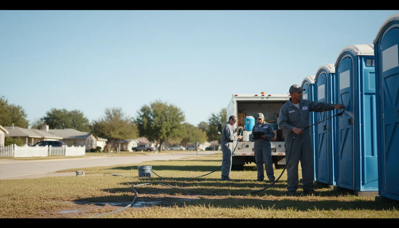Long-Term Portable Toilet Rental in Weston, FL near me